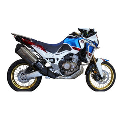 TechSpec HONDA AFRICA TWIN ADVENTURE  (2018-2019) Snake Skin Tank Grips: Free Center Tank Protector Included
