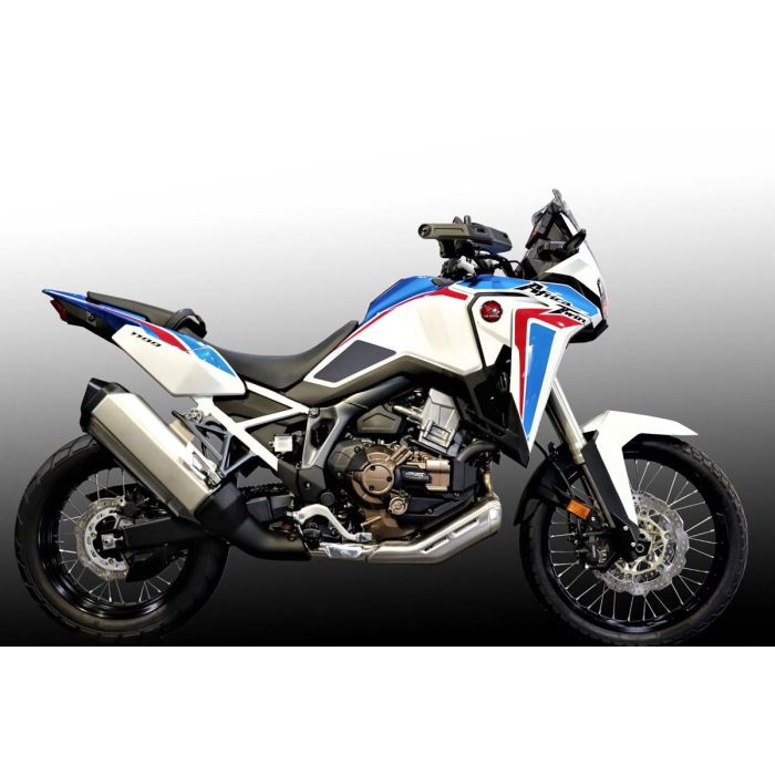 TechSpec Honda Africa Twin (2020-Current) XL2 Tank Grips: Free Center Tank Protector Included