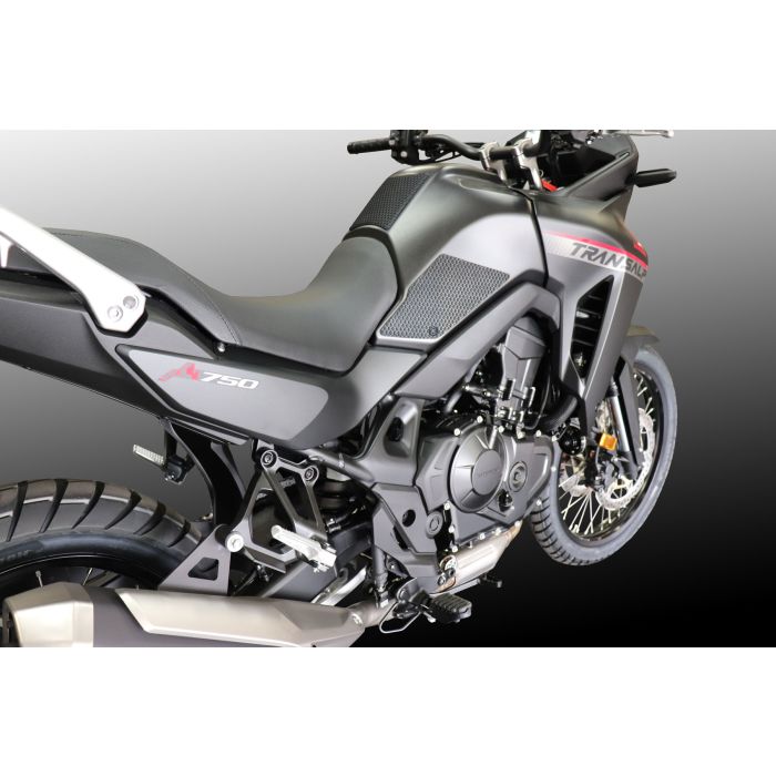 TechSpec Honda Transalp (2023-Current) SnakeSkin Tank Grips: Free Center Tank Protector Included