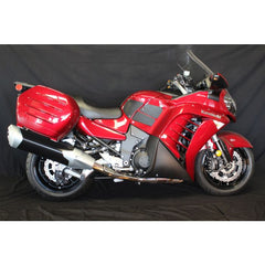 TechSpec KAWASAKI CONCOURS 14 (2010 - CURRENT) Snake Skin Tank Grips: Free Center Tank Protector 11 Included