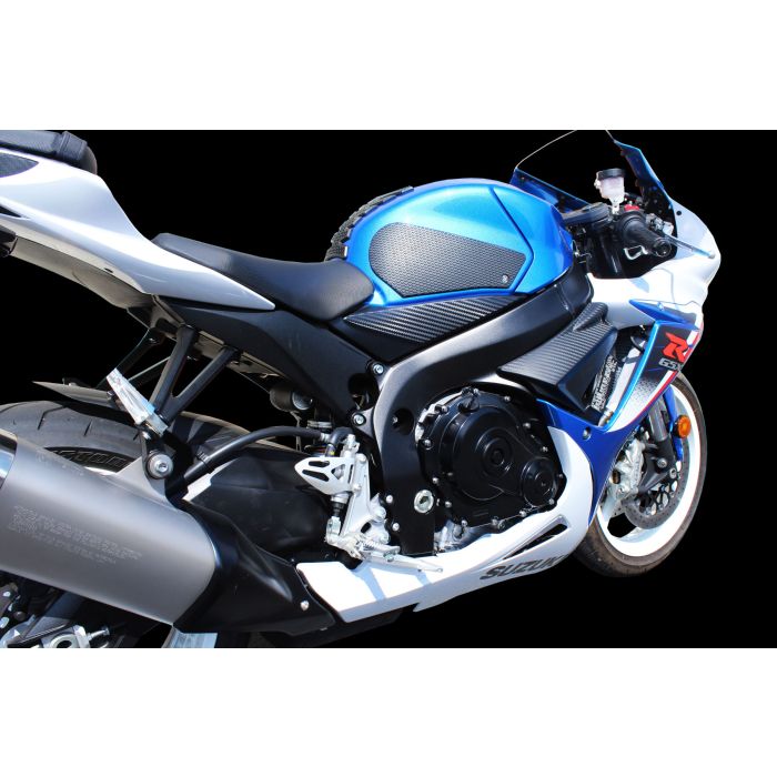 TechSpec TechSpec SnakeSkin Tank Grips – Suzuki GSX-R600 / GSX-R750 (2011–Current) + Free Center Tank Protector 6