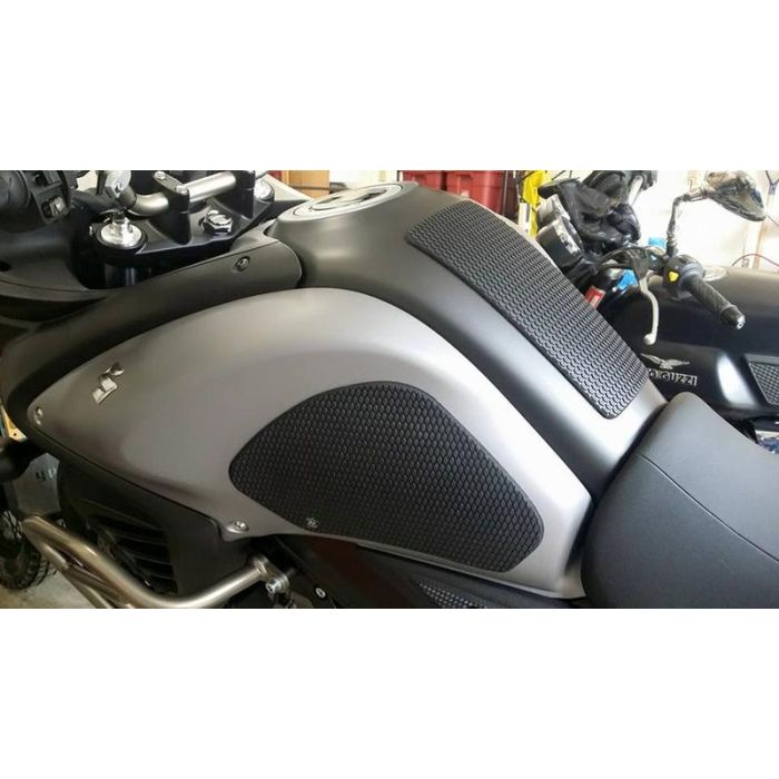 TechSpec SUZUKI V-STROM DL650 (2012 - 16) XL2 Tank Grips: Free Center Tank Protector 59 Included