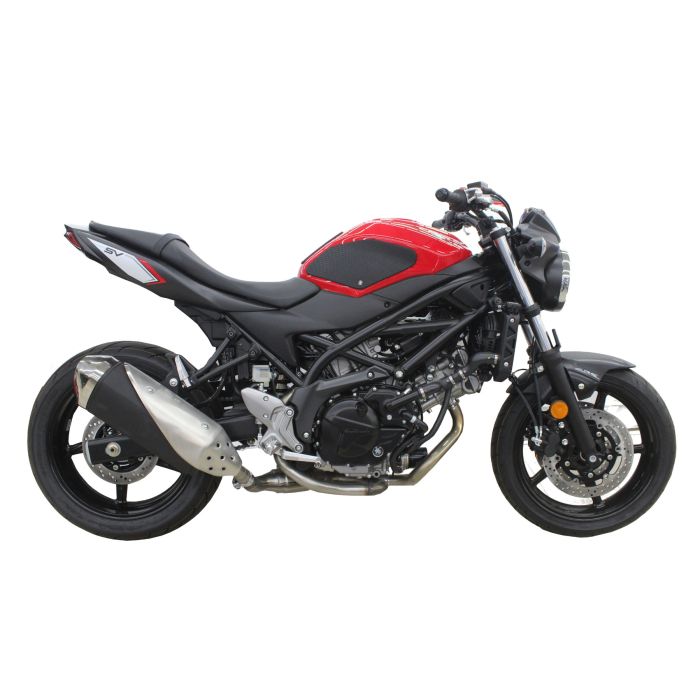 TechSpec SUZUKI SV650 (2016-CURRENT) FULL TANK SnakeSkin Tank Grips: Free Center Tank Protector 11 Included