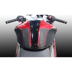 TechSpec TRIUMPH Daytona 660: Full Tank 4 Piece (2024 - Current) Snake Skin Tank Grips