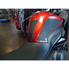 TechSpec YAMAHA FZ6 R  (2009 - CURRENT) Snake Skin Tank Grips: Free Center Tank Protector 6 Included