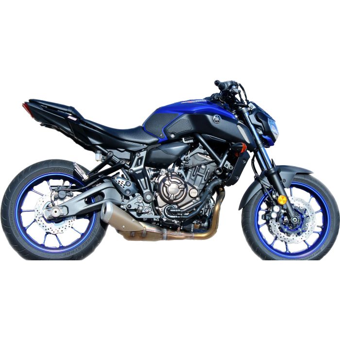 TechSpec YAMAHA MT 07 (2018-2020) XL2 Tank Grips: Free Center Tank Protector Included