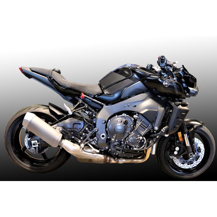 TechSpec YAMAHA FZ-10 / MT-10  (2022-Current) SnakeSkin Tank Grips: Free Center Tank Protector Included
