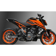 TechSpec KTM SUPER DUKE 200 Half Tank (2020 - CURRENT) KTM Duke 390 (2017-Current) Snake Skin Tank Grips: Free Center Tank Protector Included