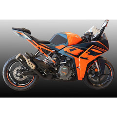 TechSpec KTM RC 390  (2021 - Current) Snake Skin Tank Grips: Free Center Tank Protector Included