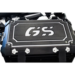 TechSpec BMW R1200/1250 GS (2014-Current) Black on Gray Left = 44 ltr, Right = 36 ltr. ST Pannier Guards