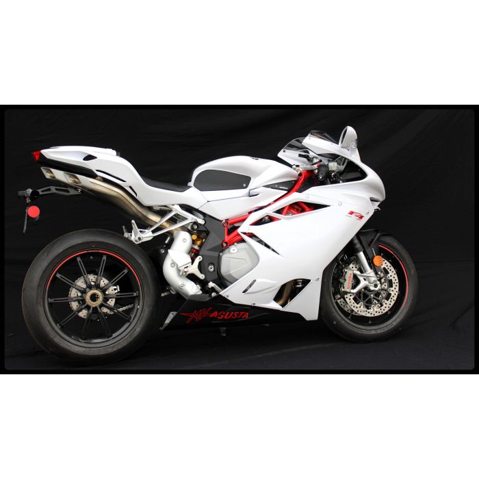 TechSpec MV AGUSTA F4 1000 (2010 - CURRENT), F4 RR (2011 - CURRENT) SnakeSkin Tank Grips: Free Center Tank Protector