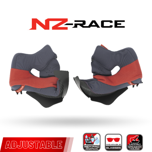 KYT NZ Race Cheek Pads
