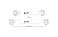 Adjustable Carbon Fiber DDC Leveling Rod BMW S1000RR (20-25) K67