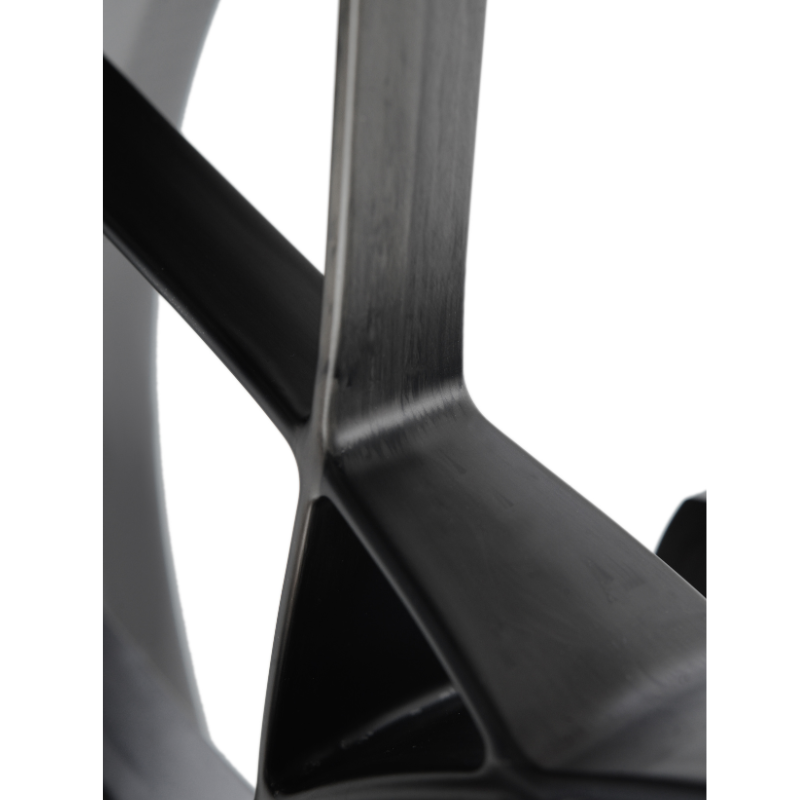 view of carbon spoke on rotobox bullet pro wheel
