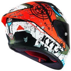 KYT NZ-Race Helmet - Blazing Matte Red
