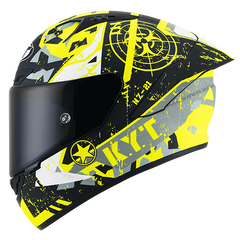 KYT NZ-Race Helmet - Blazing Matte Yellow