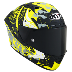 KYT NZ-Race Helmet - Blazing Matte Yellow