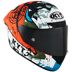 KYT NZ-Race Helmet - Blazing Matte Red
