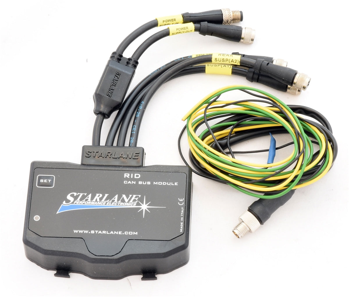 Starlane Can Bus Moto - RPM - Wheel Speed - Gear - 3 Analog Channels - 3 Axis Accelerometer
