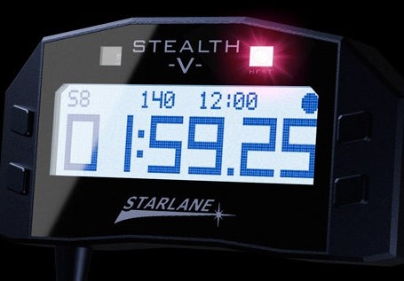 Starlane Stealth GPS-5 lap timer with Track Mapping