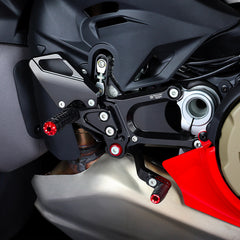 Bonamici Racing Adjustable Rearsets - Ducati Panigale V4 - V4S