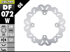 Galfer Honda CBF 1000 Rear Brake Rotor (2011-)