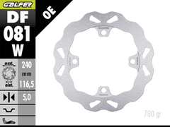 Galfer Honda CB 500 F/X Rear Brake Rotor (2013-)