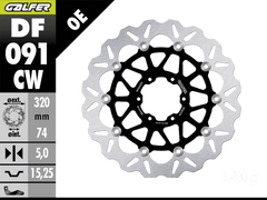 Galfer Honda CBR 1000RR SP2 Front Brake 320mm Floating Rotor (17-19)