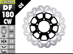 Galfer Kawasaki Ninja ZX-6R Front Brake 280mm Floating Rotor (03-04)