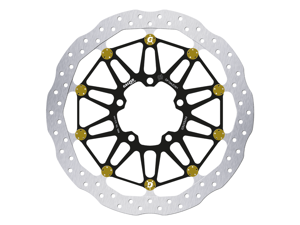 Galfer Kawasaki ZH2 / R / SH Front Brake 330x6mm Billet Floating Floatech Rotor (2020-)