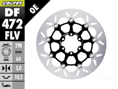 Galfer Indian Chief Dark Horse Front Brake Floating OEM Style Rotor
