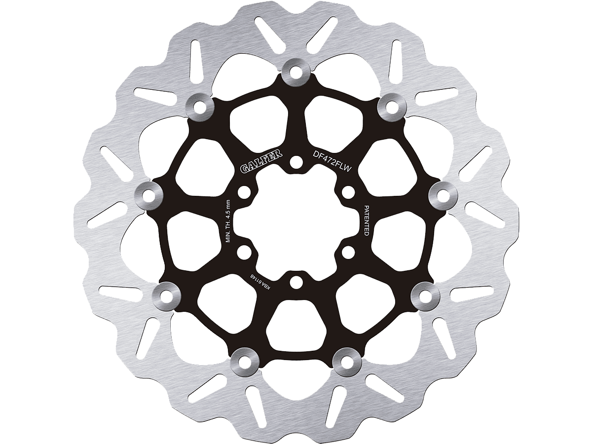Galfer Indian Chief Dark Horse Front Brake 298mm Foating Rotor