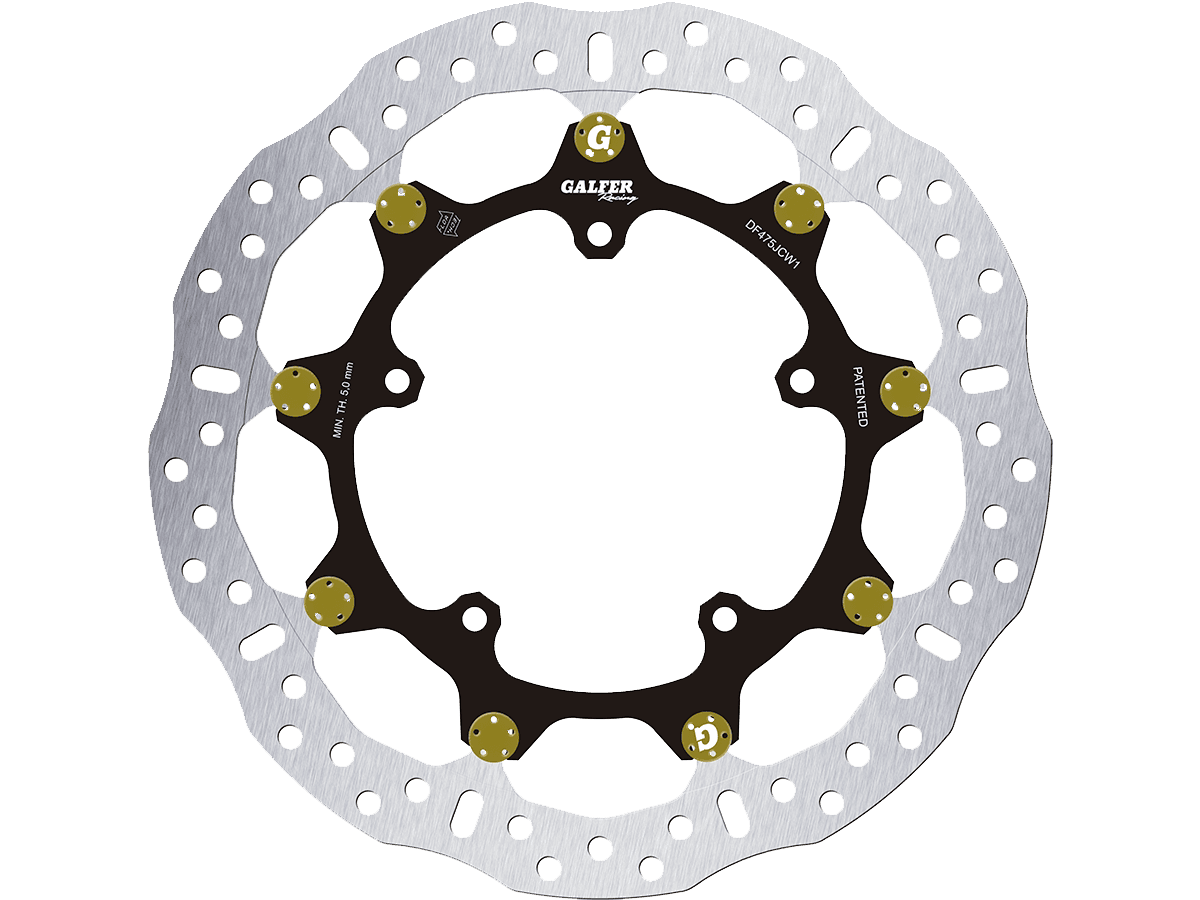 Galfer Yamaha R6 Front Brake 320x5.5mm Billet Floating Floatech Rotor (2017-)