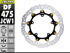 Galfer Yamaha R6 Front Brake 320x5.5mm Billet Floating Floatech Rotor (2017-)