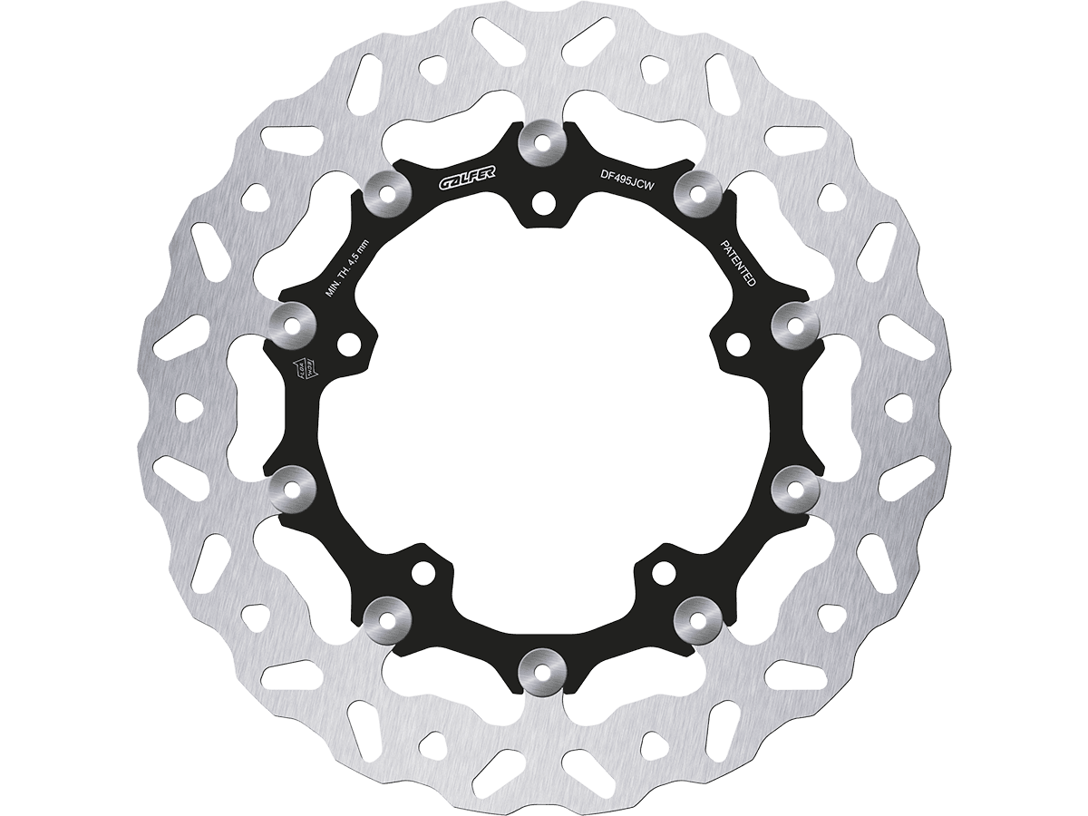 Galfer Yamaha MT-09 Front Brake Billet Floating Floatech Rotor