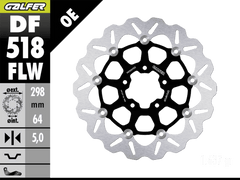 Galfer Indian Scout Front/Rear Brake Floating Rotor (2015-)