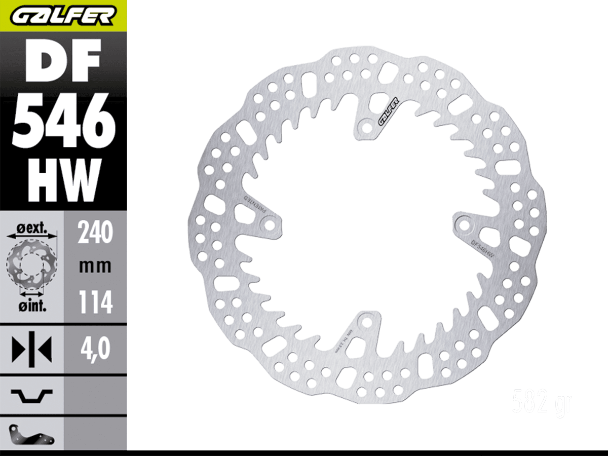 Galfer Ducati Desmo450 MX Rear Brake Rotor