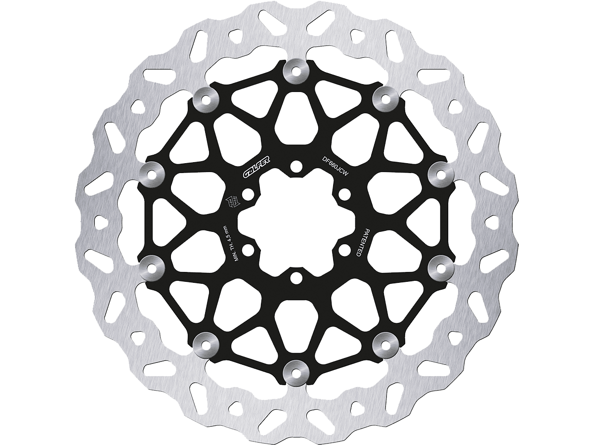 Galfer Moto Guzzi V7 Front Brake 320mm Billet Floating Floatech Rotor (2007-)