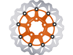 Galfer Harley Davidson Soft Tail Front Brake 330mm Billet Floating Rotor (Orange) (00-17)