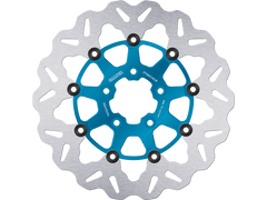 Galfer Harley Davidson Soft Tail Front Brake 292mm Billet Floating Rotor (Blue) (00-17)