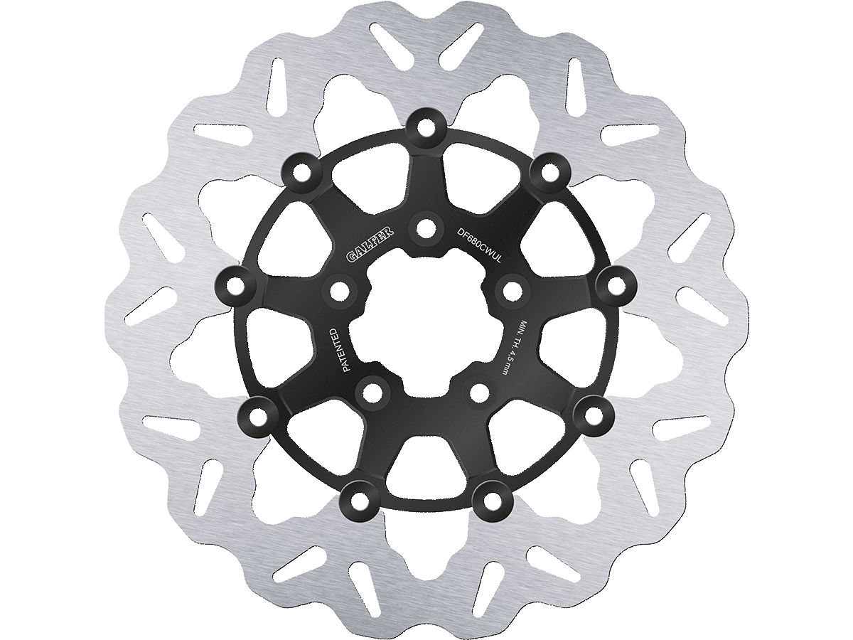 Galfer Harley Davidson Pan America 1250 / Special Front Brake 292mm Billet Floating Rotor (Bright Black)