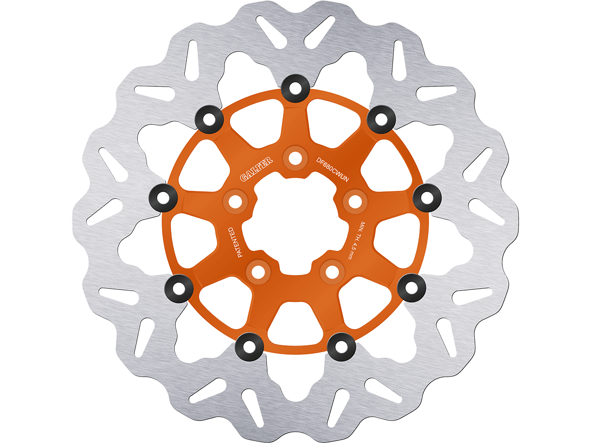 Galfer Harley Davidson Pan America 1250 / Special Front Brake 292mm Billet Floating Rotor (Orange)