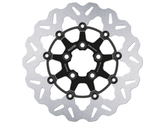 Galfer Harley Davidson FXD Dyna Rear Brake Billet Floating Rotor (Contrast Black) (00-12)