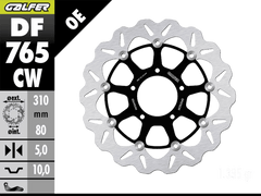 Galfer MV Agusta F4 Front Brake 310mm Floating Rotor (99-06)