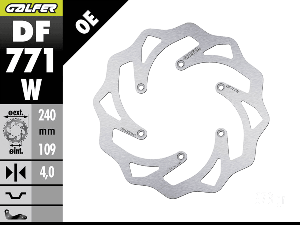 Ktm 690 Rear Brake Rotor Galfer KTM 690 Enduro Rear Brake Rotor – HHR Performance