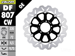 Galfer Ducati 796 Monster Front Brake 320mm Floating Rotor
