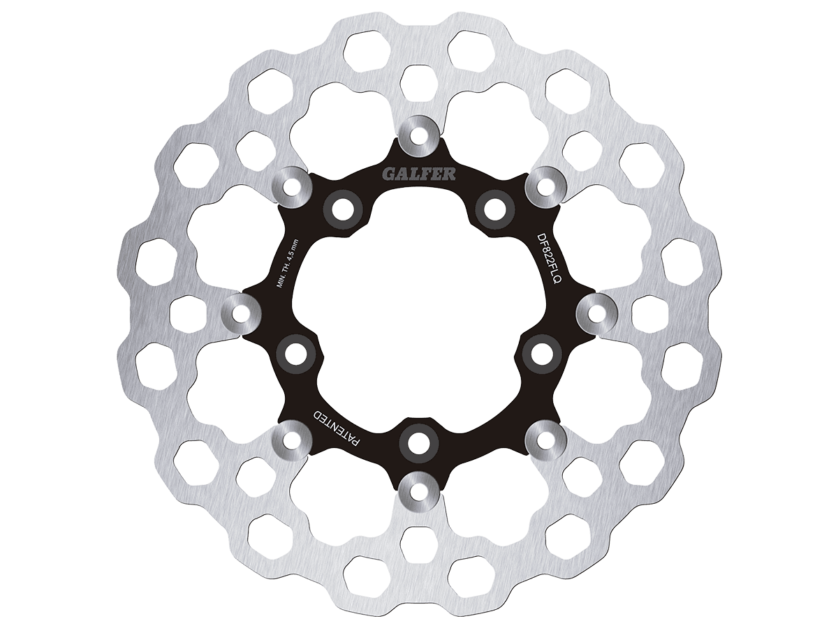 Galfer Harley Davidson V-Rod Rear Brake Floating Cubiq Rotor (2006-)