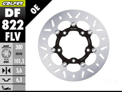 Galfer Harley Davidson V-Rod Rear Brake OEM Style Rotor (2006-)