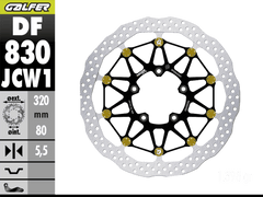Galfer MV Augusta F3 Front Brake 320x5.5mm Billet Floating Floatech Rotor