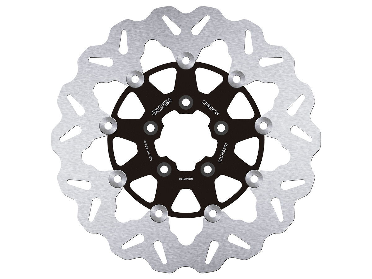 Galfer Harley Davidson Dyna Wide Glide Front Brake Billet Floating 300mm Rotor (10-17)